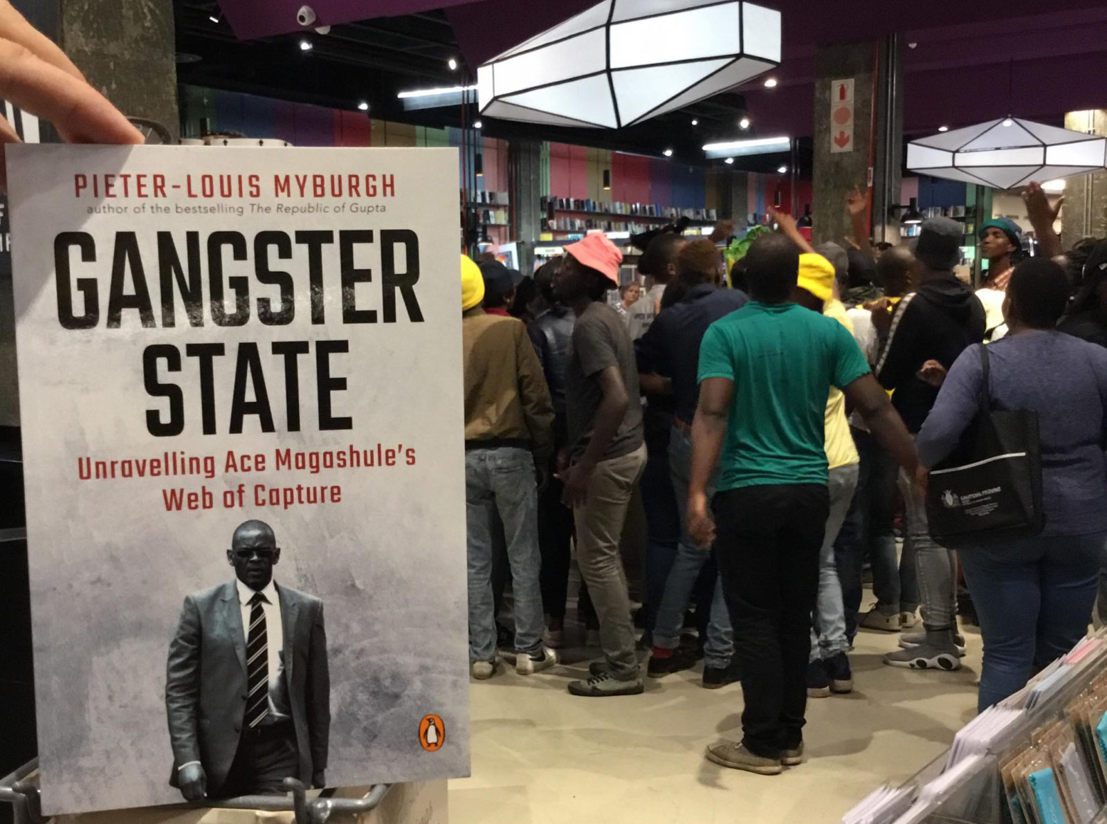 Pieter Louis Myburgh Gangster State book launch